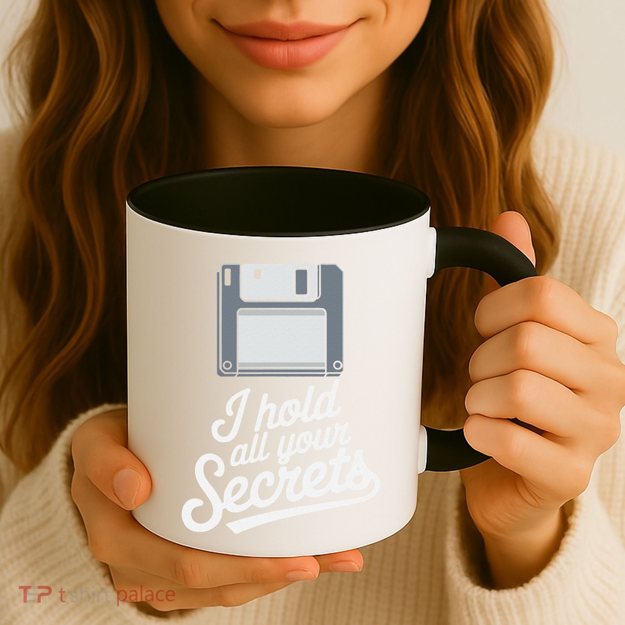 Floppy Disk Retro Tech Nostalgia Old School Computing Humor Coffee Mug