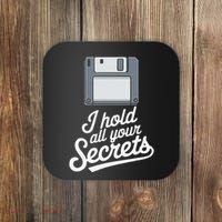 Floppy Disk Retro Tech Nostalgia Old School Computing Humor Coaster thumb 0
