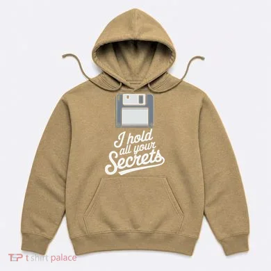 Floppy Disk Retro Tech Nostalgia Old School Computing Humor Hoodie
