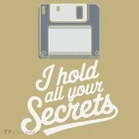 Floppy Disk Retro Tech Nostalgia Old School Computing Humor Kids T-Shirt thumb 2