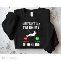 Fishing Dad Reel Cool Fish Bass Fishing Sweatshirt thumb 2