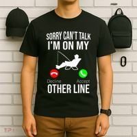 Fishing Dad Reel Cool Fish Bass Fishing T-Shirt thumb 6