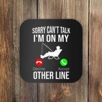 Fishing Dad Reel Cool Fish Bass Fishing Coaster thumb 0