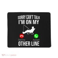Fishing Dad Reel Cool Fish Bass Fishing Mousepad thumb 0