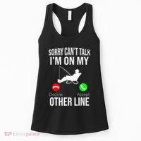 Fishing Dad Reel Cool Fish Bass Fishing Women's Tank Top thumb 0