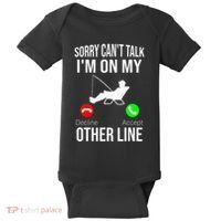 Fishing Dad Reel Cool Fish Bass Fishing Baby Bodysuit thumb 0