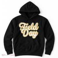 Field Day Retro Orange Field Day Games Adults Teachers Hoodie thumb 0