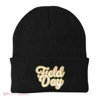 Field Day Retro Orange Field Day Games Adults Teachers Beanie thumb 0