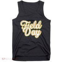 Field Day Retro Orange Field Day Games Adults Teachers Tank Top thumb 0