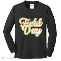 Field Day Retro Orange Field Day Games Adults Teachers Kids Long Sleeve Shirt thumb 0