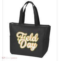 Field Day Retro Orange Field Day Games Adults Teachers Tote Bag thumb 3