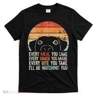 Funny Dog Retro Dog Ill Be Watching You Dog Dog Lover T-Shirt thumb 0