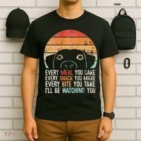 Funny Dog Retro Dog Ill Be Watching You Dog Dog Lover T-Shirt thumb 6