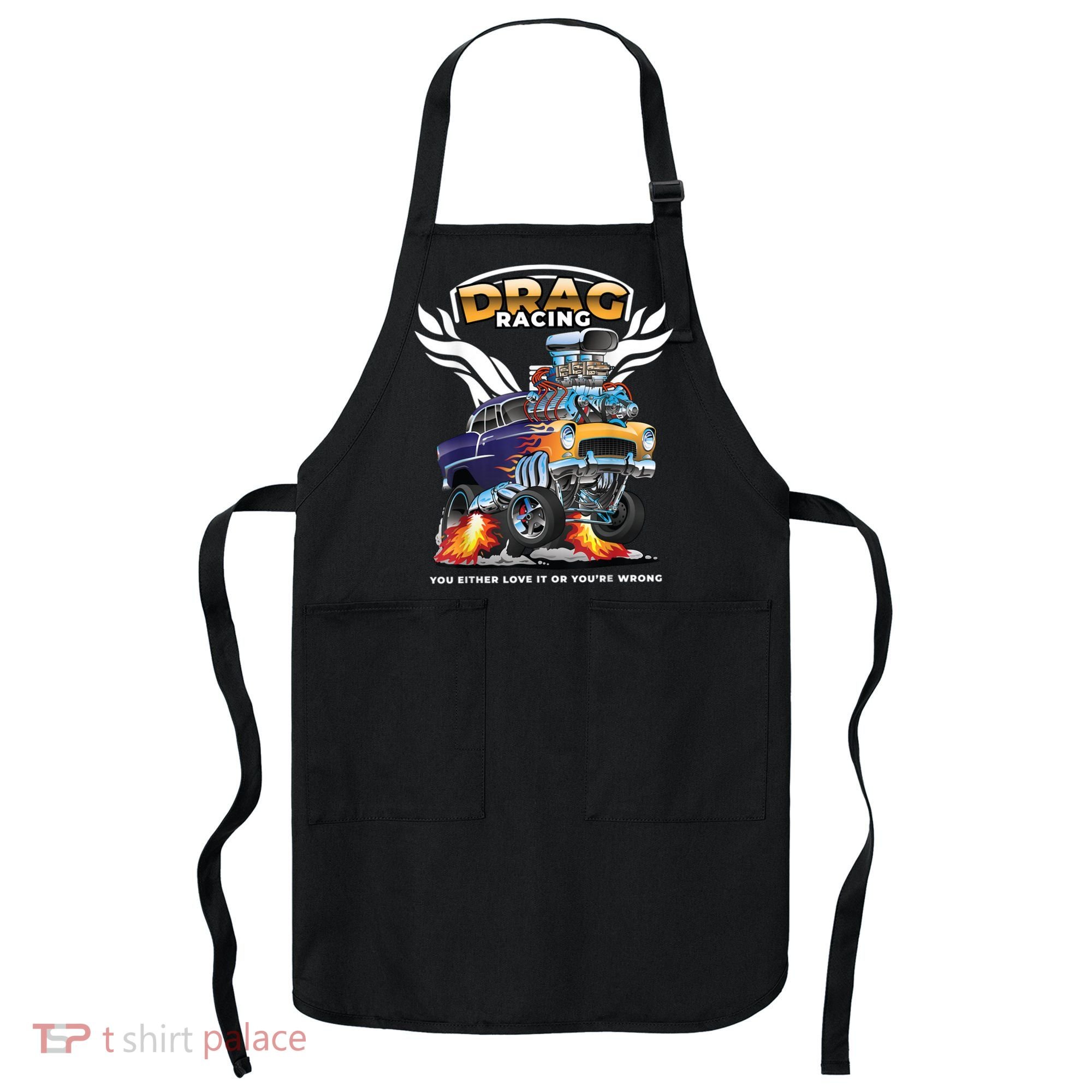 Funny Drag Racing Apron
