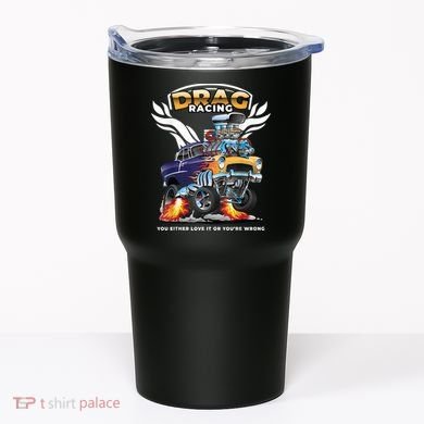 Funny Drag Racing Tumbler