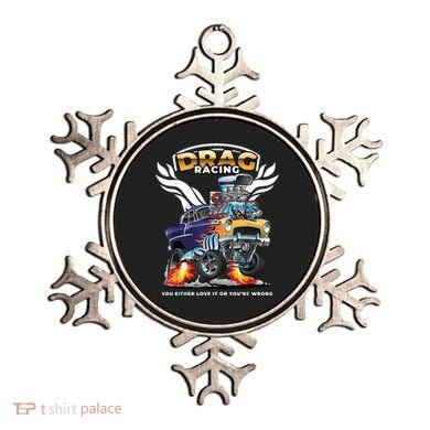 Funny Drag Racing Ornament