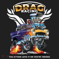 Funny Drag Racing Golf Towel thumb 3