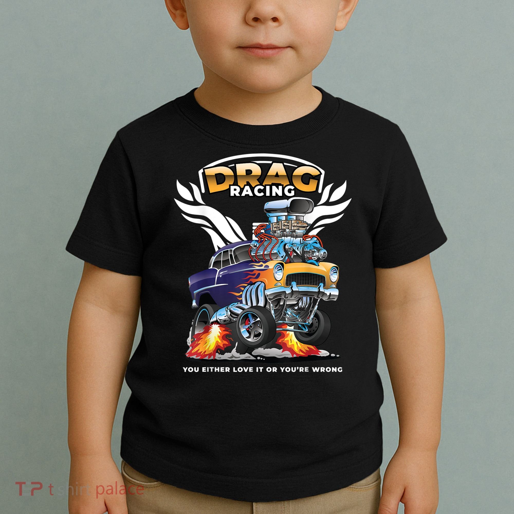 Funny Drag Racing Toddler T-Shirt