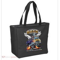 Funny Drag Racing Tote Bag thumb 2