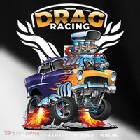 Funny Drag Racing Toddler Fine Jersey T-Shirt thumb 2