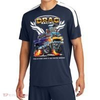 Funny Drag Racing Sport-Tek Competitor United Soccer Jersey thumb 0