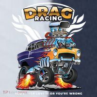 Funny Drag Racing Sport-Tek Competitor United Soccer Jersey thumb 4