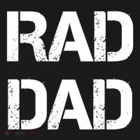 Fathers Day Rad Dad Rad Like Dad Gift Doggie Tank thumb 4
