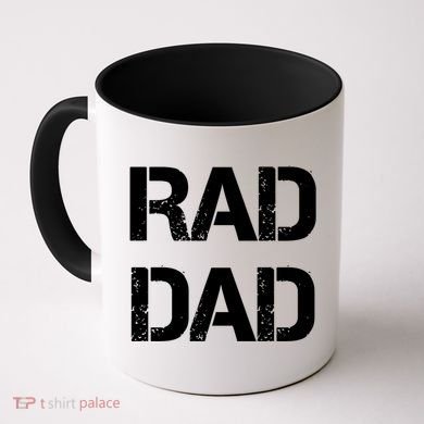Fathers Day Rad Dad Rad Like Dad Gift Coffee Mug