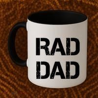 Fathers Day Rad Dad Rad Like Dad Gift Coffee Mug thumb 2