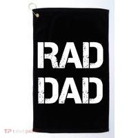 Fathers Day Rad Dad Rad Like Dad Gift Golf Towel thumb 0