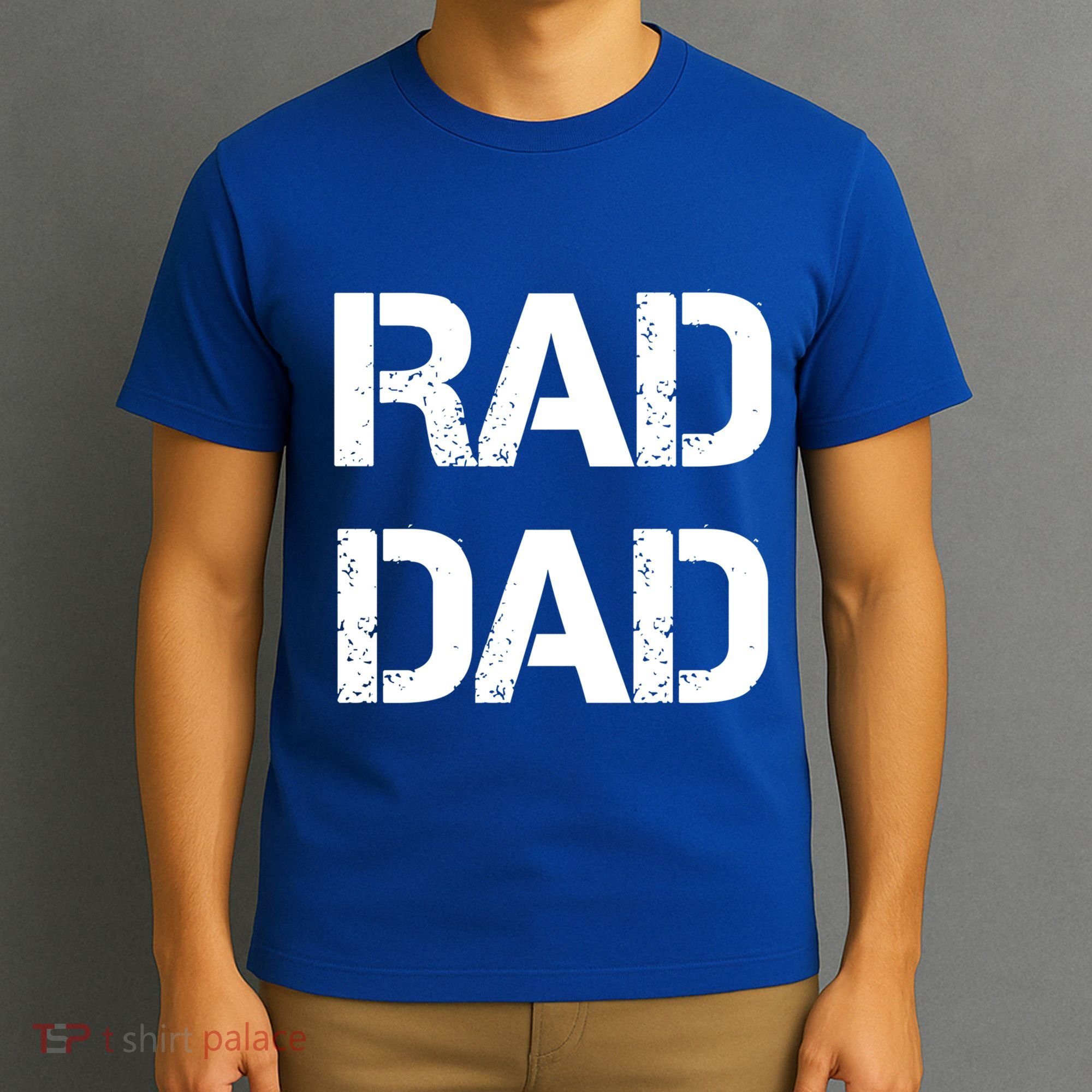 Fathers Day Rad Dad Rad Like Dad Gift T-Shirt