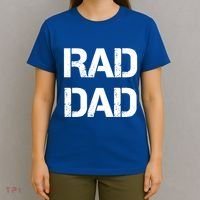 Fathers Day Rad Dad Rad Like Dad Gift T-Shirt thumb 4