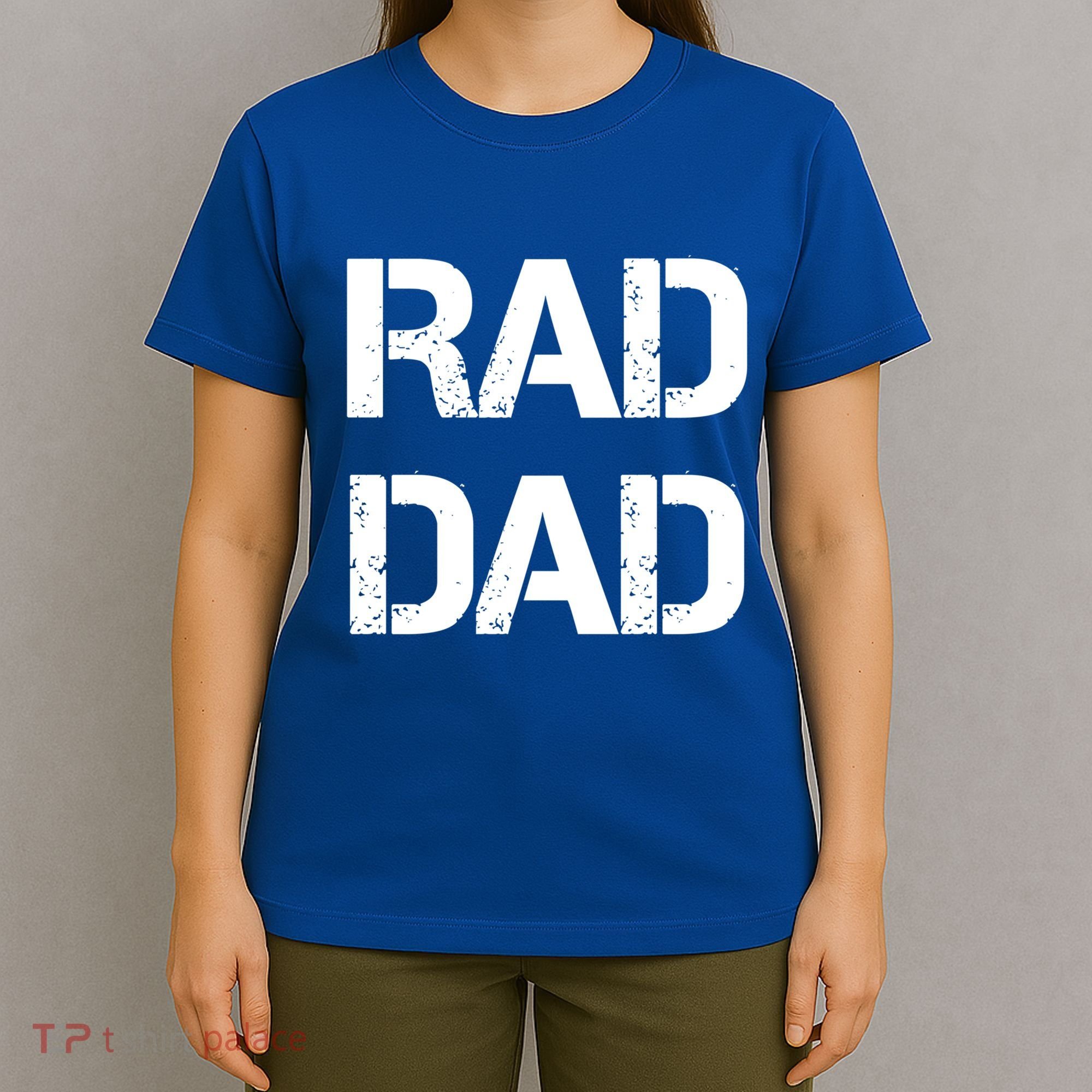 Fathers Day Rad Dad Rad Like Dad Gift T-Shirt