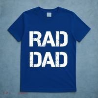 Fathers Day Rad Dad Rad Like Dad Gift T-Shirt thumb 5