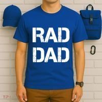 Fathers Day Rad Dad Rad Like Dad Gift T-Shirt thumb 6