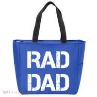 Fathers Day Rad Dad Rad Like Dad Gift Tote Bag thumb 0