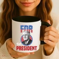 Franklin Delano Roosevelt Fdr For President Campaign Gift Coffee Mug thumb 3