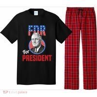 Franklin Delano Roosevelt Fdr For President Campaign Gift Pajama Set thumb 0