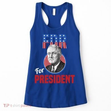 Franklin Delano Roosevelt Fdr For President Campaign Gift Women's Tank Top