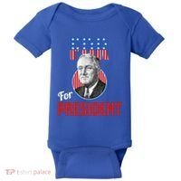 Franklin Delano Roosevelt Fdr For President Campaign Gift Baby Bodysuit thumb 0