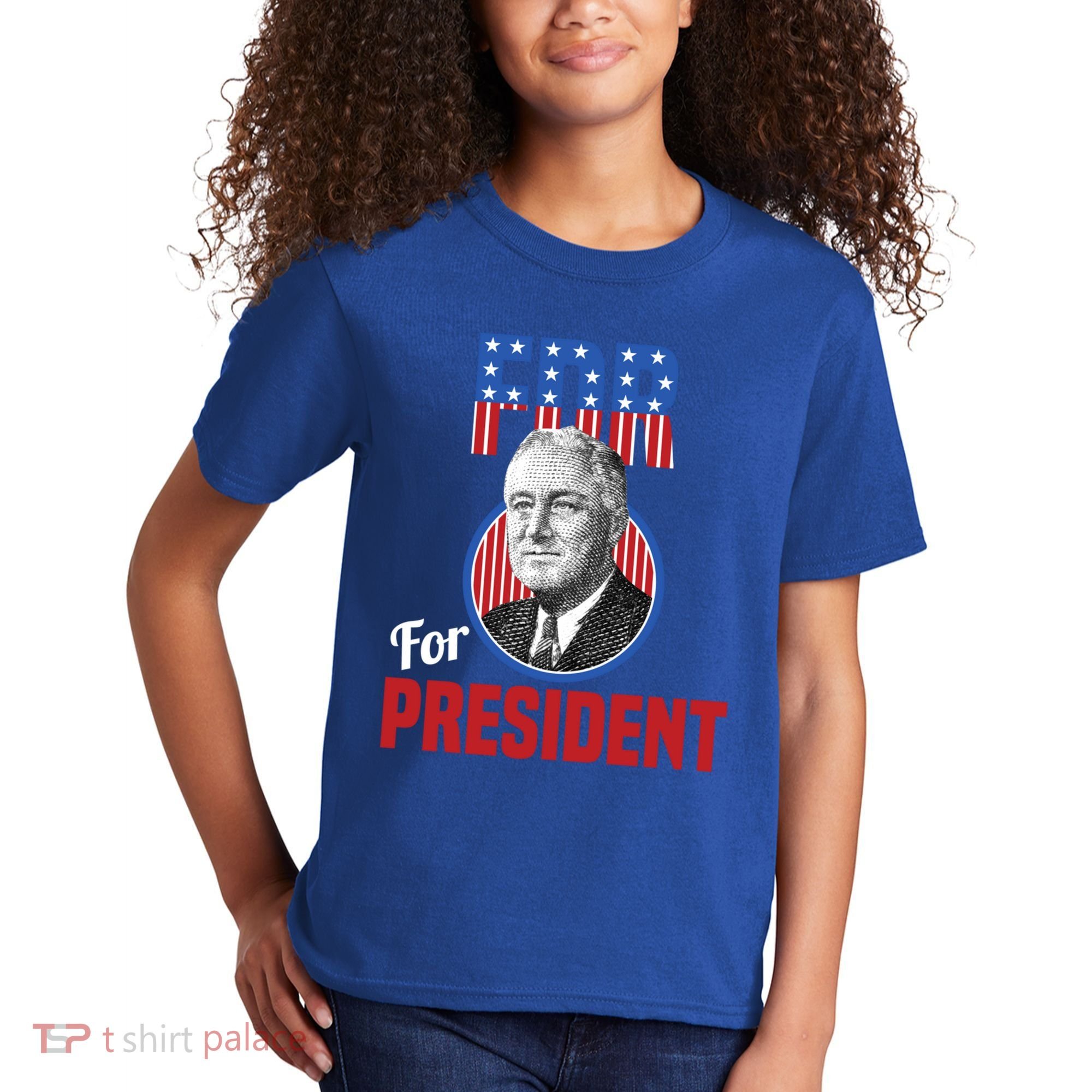 Franklin Delano Roosevelt Fdr For President Campaign Gift Kids T-Shirt