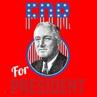Franklin Delano Roosevelt Fdr For President Campaign Gift Santa Hat thumb 1