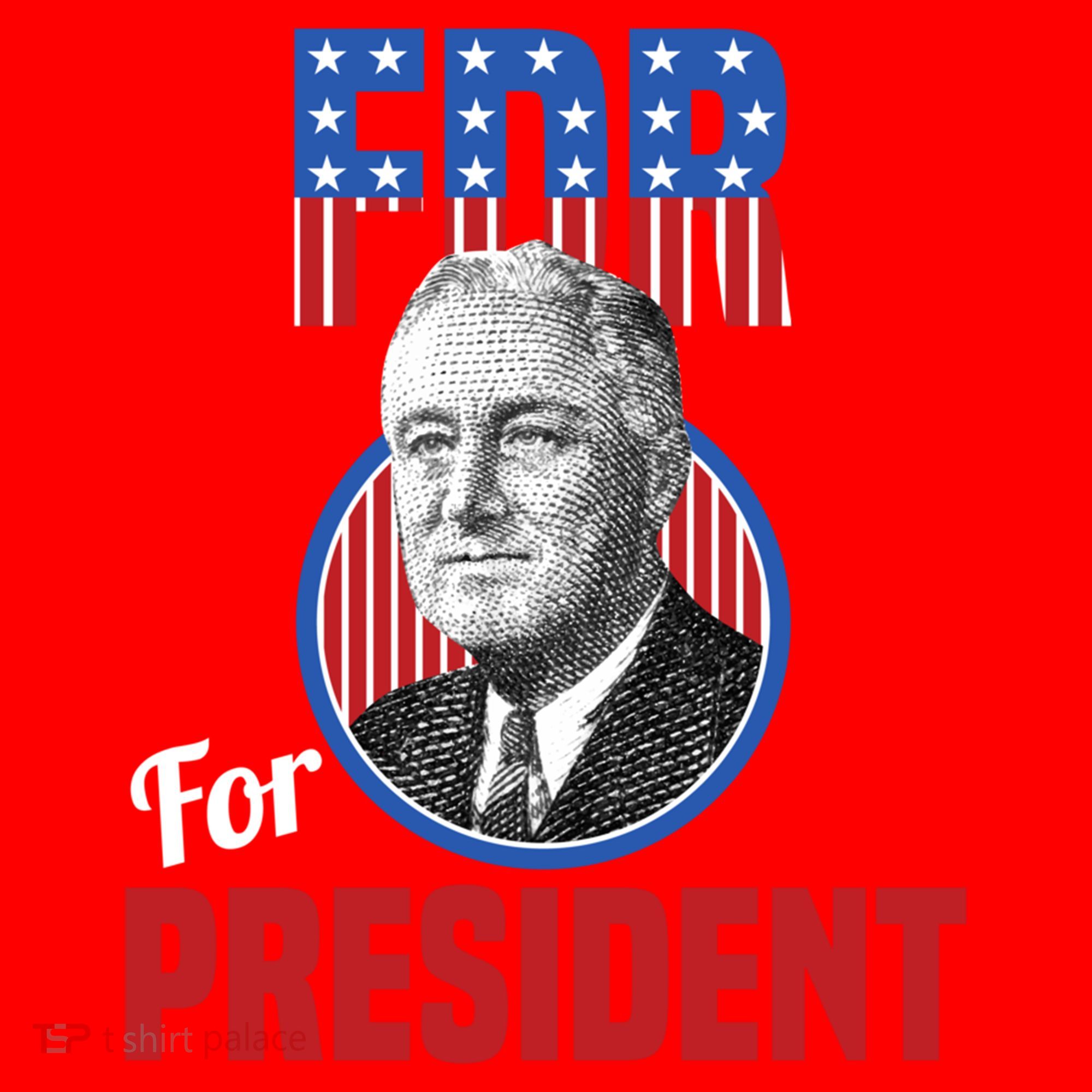 Franklin Delano Roosevelt Fdr For President Campaign Gift Santa Hat