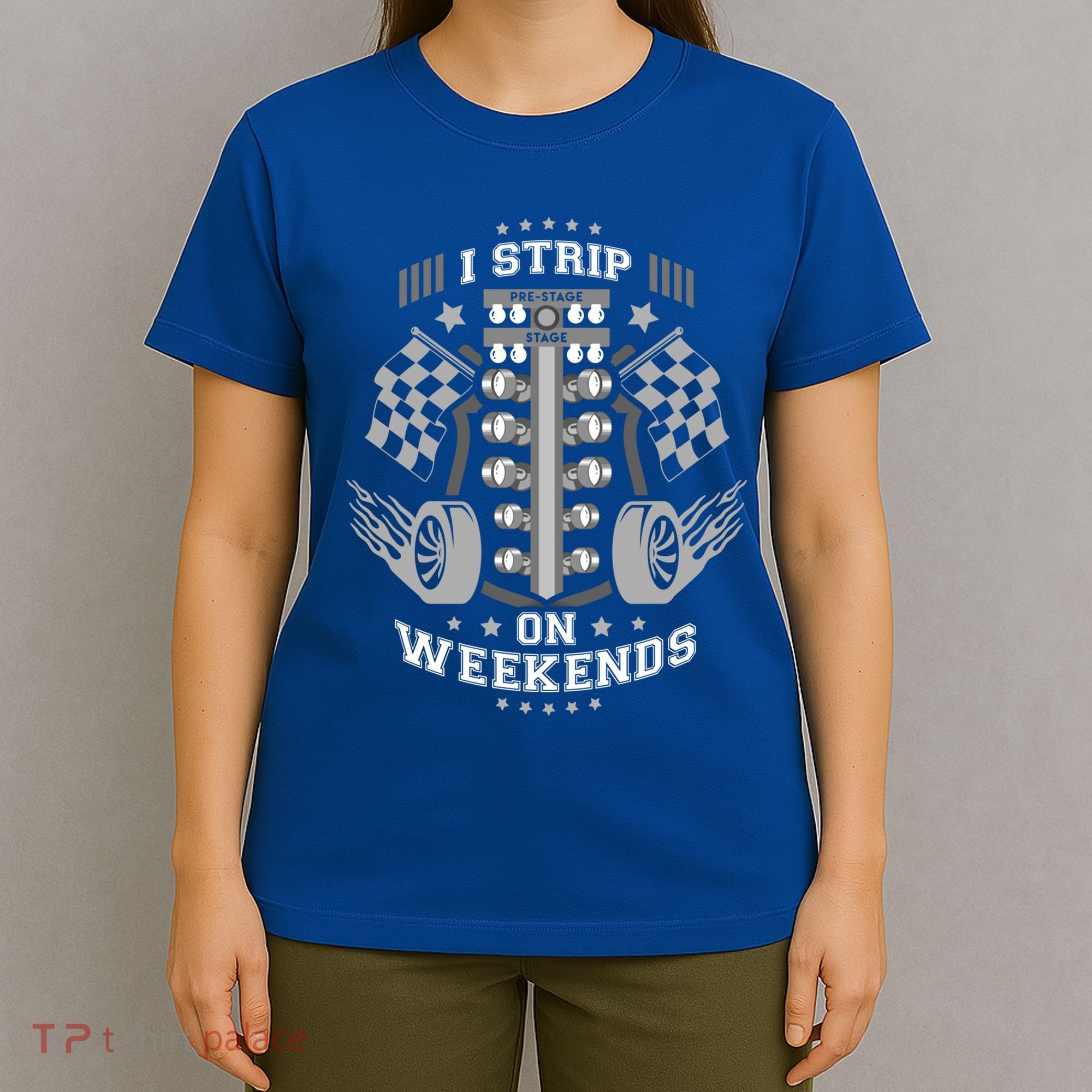 Funny Drag Racing Rally Motorsports Car Racer Gift Cool Gift T-Shirt