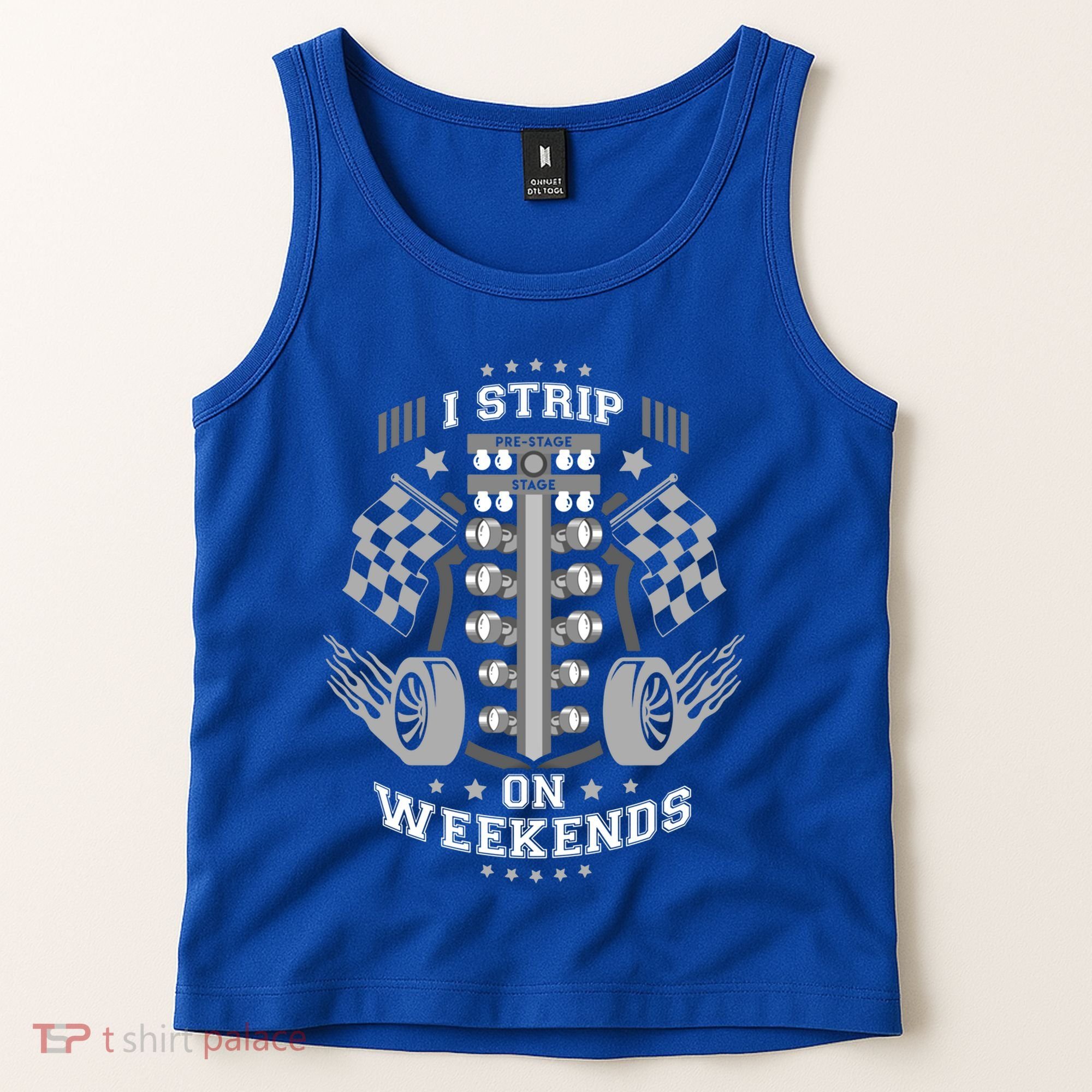 Funny Drag Racing Rally Motorsports Car Racer Gift Cool Gift Tank Top