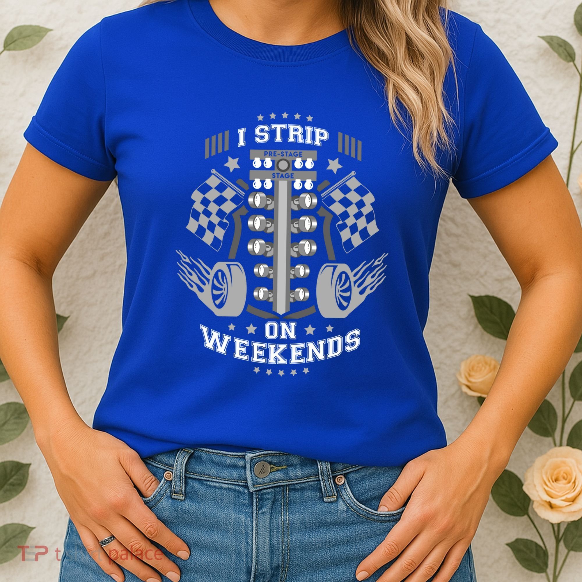 Funny Drag Racing Rally Motorsports Car Racer Gift Cool Gift Women's T-Shirt