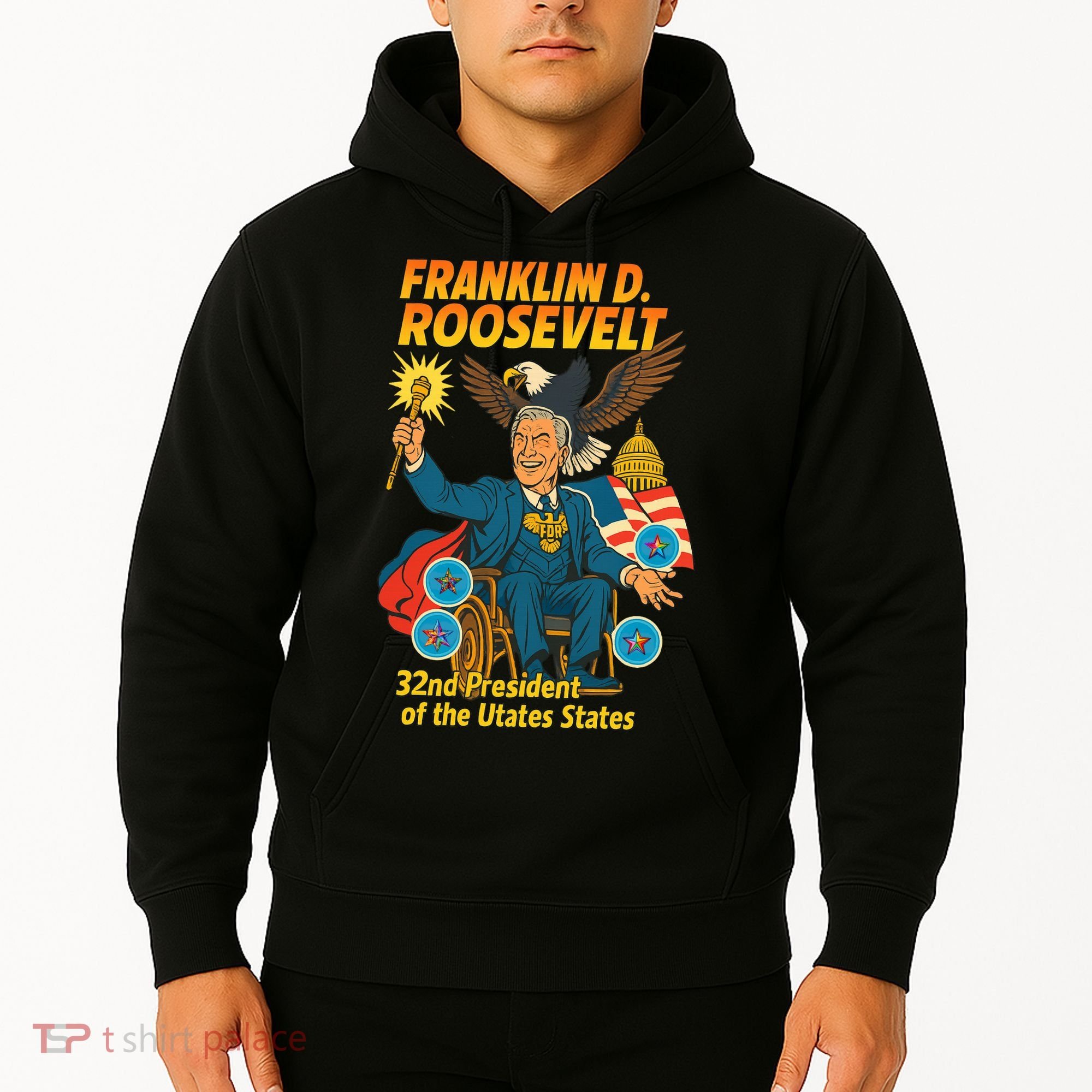 Franklin D Roosevelt The Presidential Chronicles Hoodie