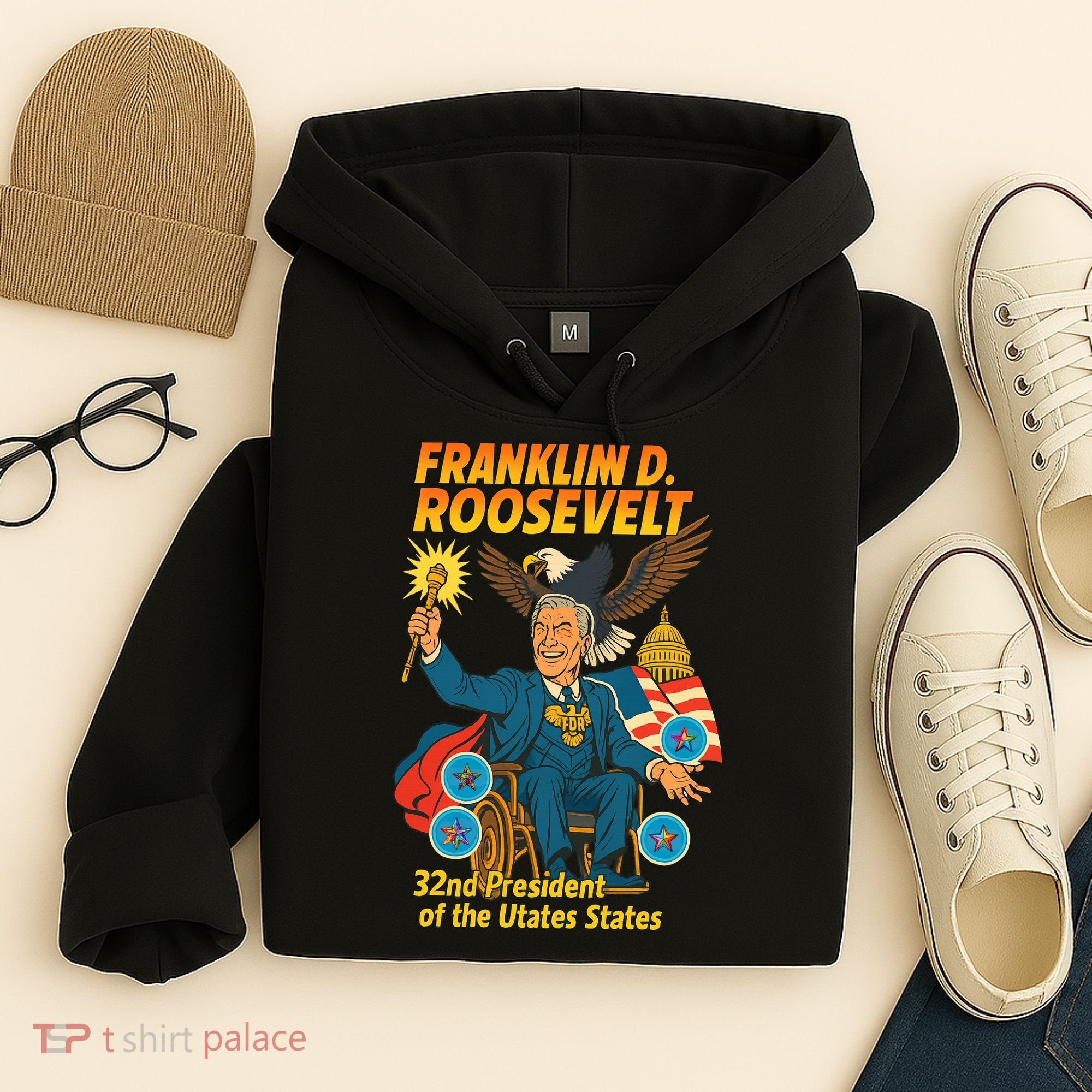 Franklin D Roosevelt The Presidential Chronicles Hoodie