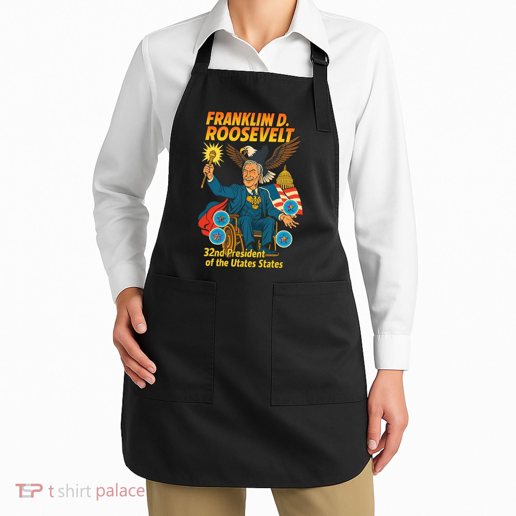 Franklin D Roosevelt The Presidential Chronicles Apron