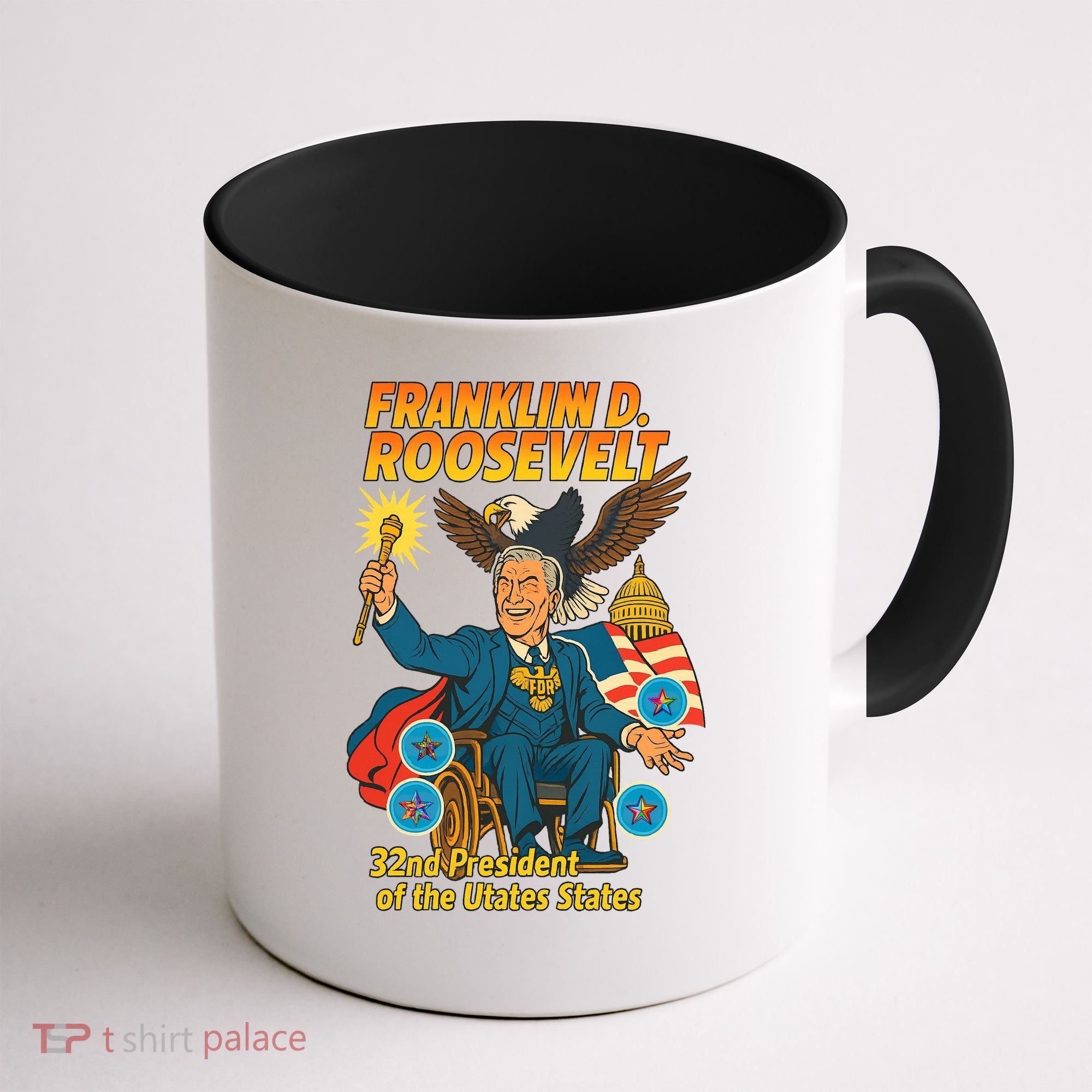 Franklin D Roosevelt The Presidential Chronicles Coffee Mug